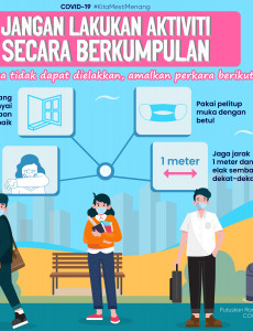 Jangan Lakukan Aktiviti Secara Berkumpulan